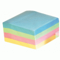 Cub notite adezive 76x76mm,4culori,400file