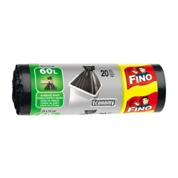 Saci menaj 60 L, 20 buc/rola, Fino